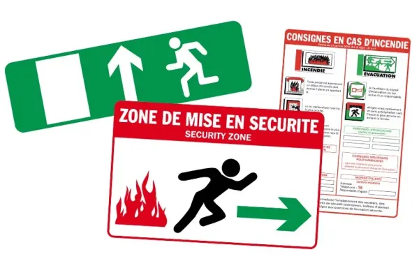 Signalétique sécurité incendie