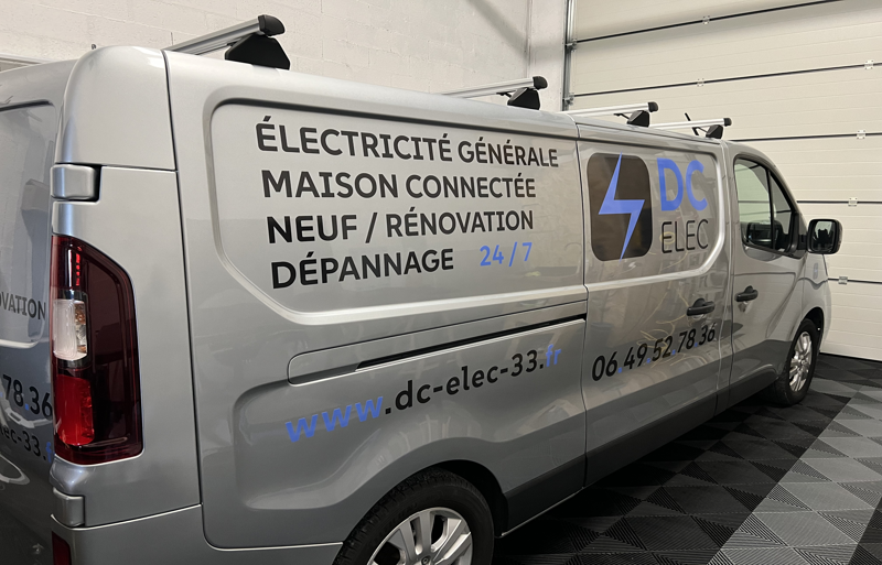 Flocage de fourgon artisan