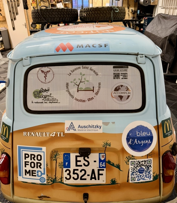 visibilité publicitaire sur véhicule